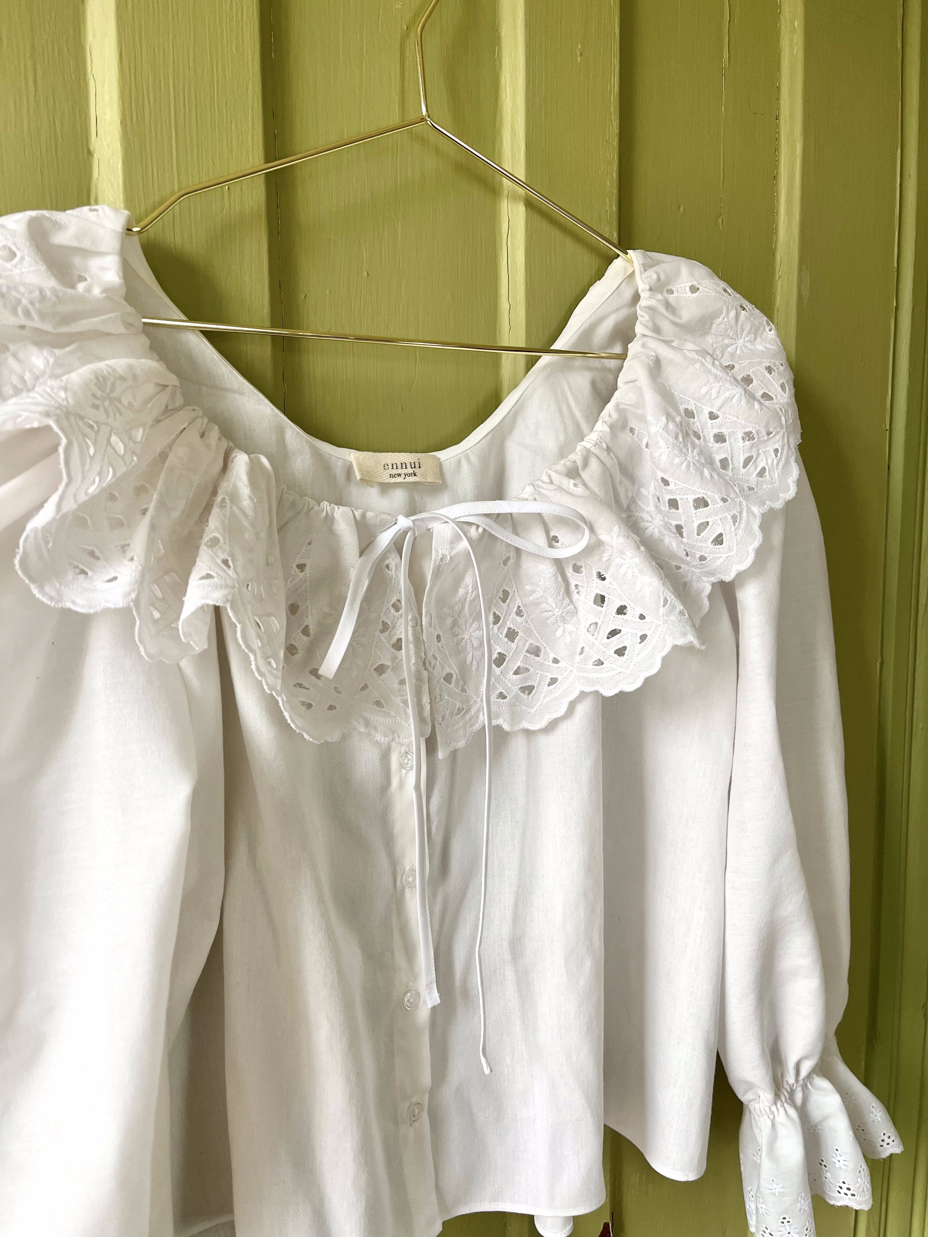 Eyelet Jane Blouse